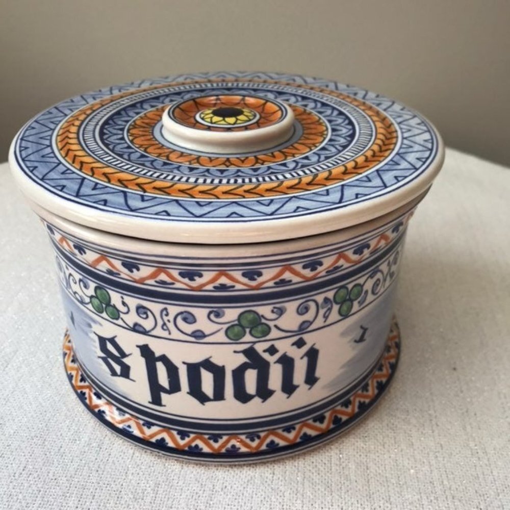Bottega Gatti Firenze Ceramic Painted Dish